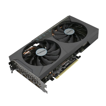 Видеокарта GIGABYTE GeForce RTX 3060 EAGLE (LHR) (GV-N3060EAGLE-12GD rev2.0) 12 Гб черный