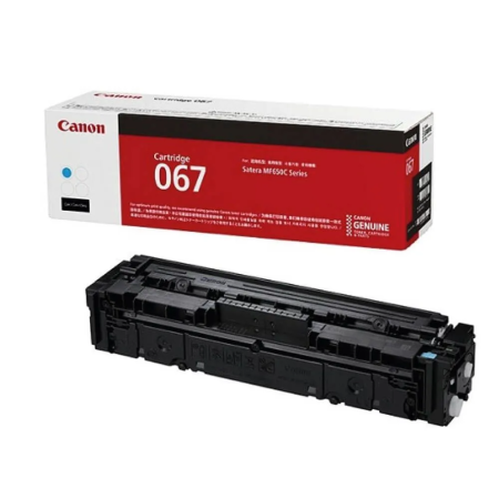Тонер-картридж лазерный Canon 067 (5101C002) синий (с чипом)