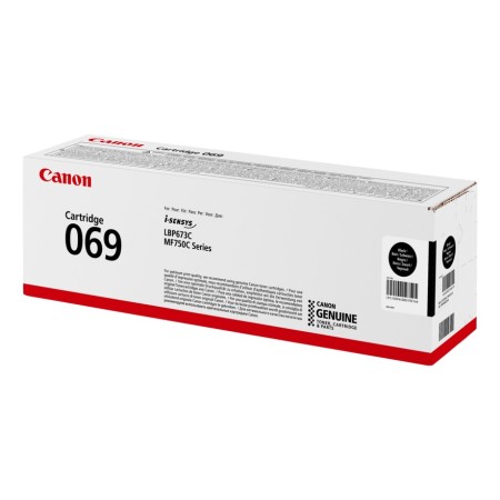 Тонер-картридж лазерный Canon 069 (5094C002) черный (с чипом)