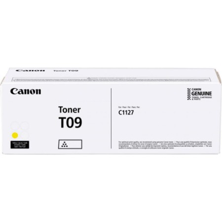 Тонер-картридж лазерный Canon T09 (3017C006) жёлтый (повышенная емкость) (с чипом)