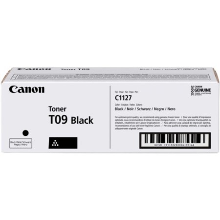 Тонер-картридж лазерный Canon T09 (3020C006) черный (повышенная емкость) (с чипом)