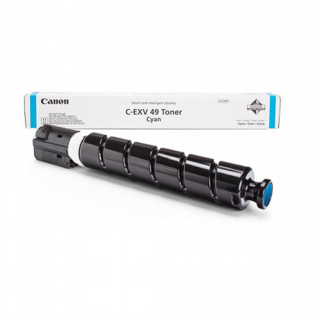 Тонер-картридж лазерный Canon C-EXV49 (8525B002) голубой (повышенная емкость)