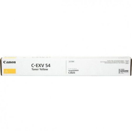 Тонер-картридж лазерный Canon C-EXV54 (1397C002) жёлтый (с чипом)