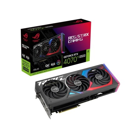 Видеокарта ASUS ROG Strix GeForce RTX 4070 Ti OC Edition (ROG-STRIX-RTX4070TI-O12G-GAMING) 12 Гб черный