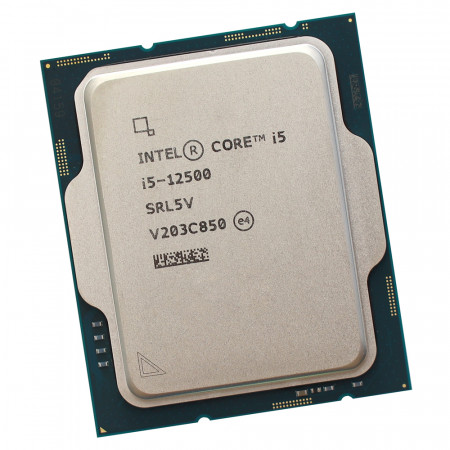 Процессор Intel Сore i5-12500 BOX с кулером (BX8071512500) серый