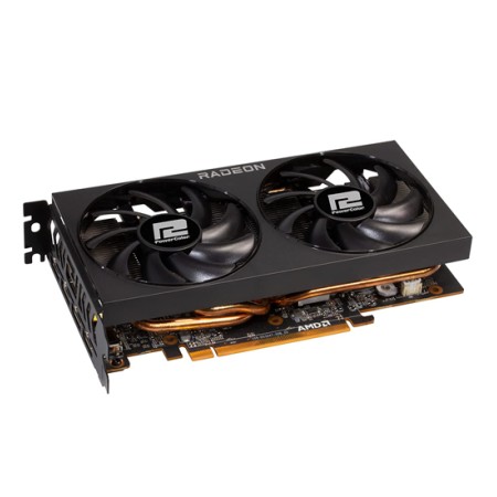 Видеокарта PowerColor RX 6650 XT FIGHTER (AXRX 6650XT 8GBD6-3DH) 8 Гб черный