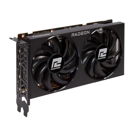 Видеокарта PowerColor RX 6650 XT FIGHTER (AXRX 6650XT 8GBD6-3DH) 8 Гб черный