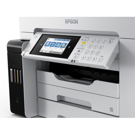 МФУ струйное Epson L15180 (C11CH71408) белый (без кабеля USB)