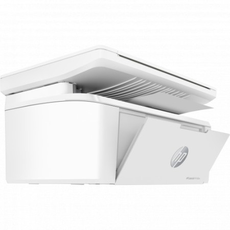 МФУ лазерное HP LaserJet M140we (7MD72E) белый (без кабеля USB)