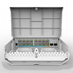 Коммутатор MikroTik netPower 15FR (CRS318-1Fi-15Fr-2S-OUT) белый