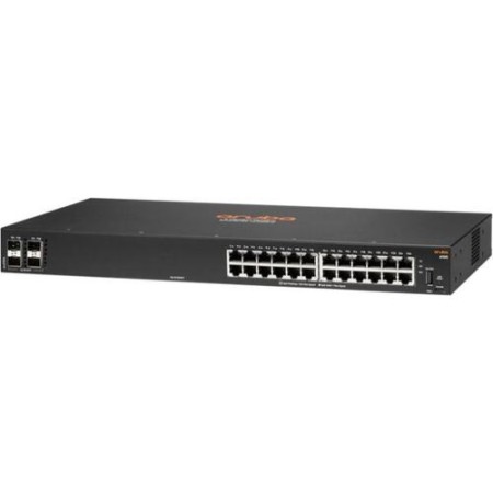 Коммутатор HPE Aruba 6100 24G 4SFP+ (JL678A) черный
