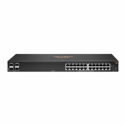 Коммутатор HPE Aruba Networking CX 6100 24G 4SFP+ (JL678A) черный