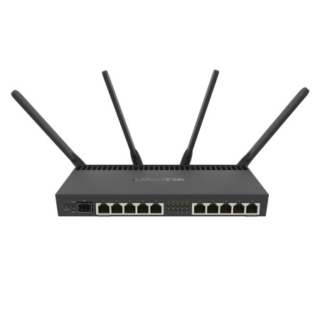 Wi-Fi роутер Mikrotik RB4011iGS+5HacQ2HnD-IN черный