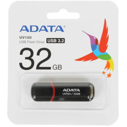 32 ГБ USB Флеш-накопитель ADATA UV150 (AUV150-32G-RBK) черный