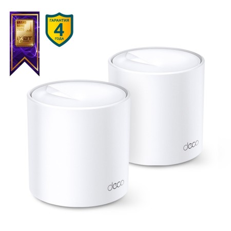 MESH-комплект TP-Link Deco X20 (2-pack) белый