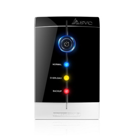 ИБП SVC V-800-F черный (С АККУМУЛЯТОРОМ)