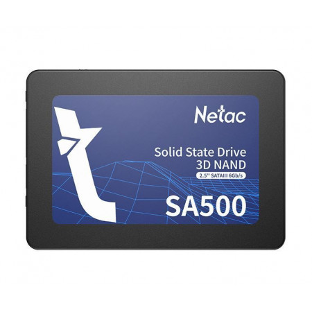 256 ГБ SSD диск Netac SA500 (NT01SA500-256-S3X) черный