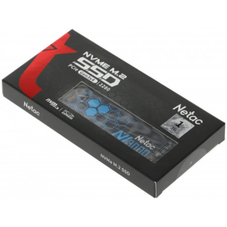 1 ТБ SSD диск Netac NV3000 (NT01NV3000-1T0-E4X) черный