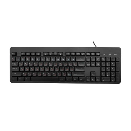 Клавиатура + мышь проводная 1stPlayer KM2 черный