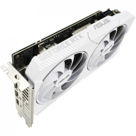 Видеокарта ASUS Dual GeForce RTX 3060 White OC Edition (DUAL-RTX3060-O8G-WHITE) белый