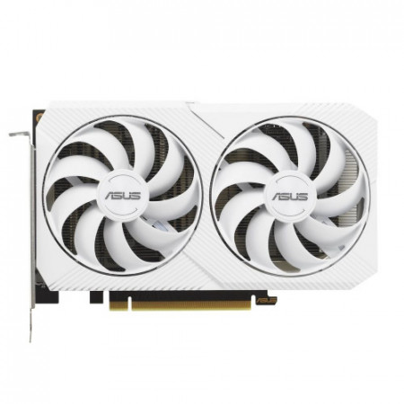 Видеокарта ASUS Dual GeForce RTX 3060 White OC Edition (DUAL-RTX3060-O8G-WHITE) белый