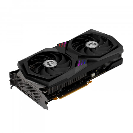 Видеокарта MSI GeForce RTX 3060 GAMING X (LHR) (RTX 3060 GAMING X 12G) черный