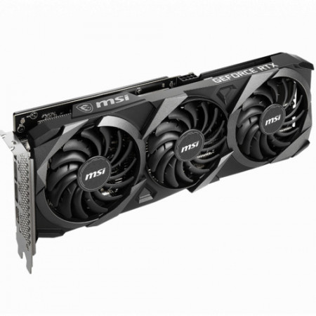 Видеокарта MSI GeForce RTX 3060 VENTUS 3X OC (LHR) (RTX 3060 VENTUS 3X 12G OC) черный