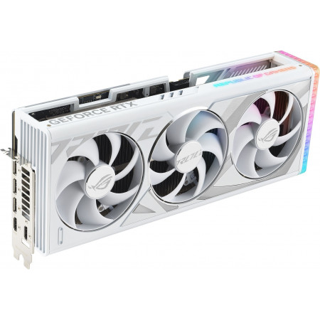 Видеокарта ASUS ROG Strix GeForce RTX 4080 White OC Edition (ROG-STRIX-RTX4080-O16G-WHITE) белый