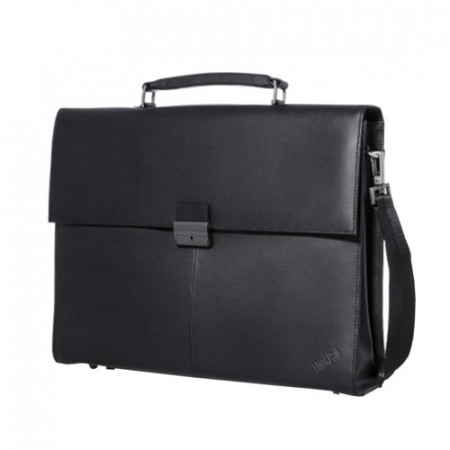 14.1" Сумка Lenovo ThinkPad Executive Leather Case (4X40E77322) черный