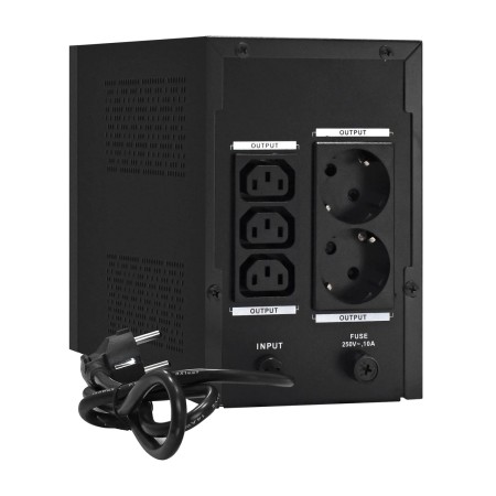 ИБП ExeGate LLB-1200.LCD.AVR.2SH.3C13 черный (С АККУМУЛЯТОРОМ)