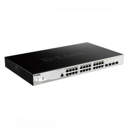 Коммутатор D-Link DGS-1210-28MP/ME/B2A черный