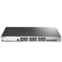 Коммутатор D-Link DGS-1210-28MP/ME/B2A черный