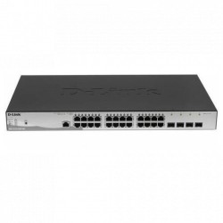 Коммутатор D-Link DGS-1210-28P/ME/B2A черный