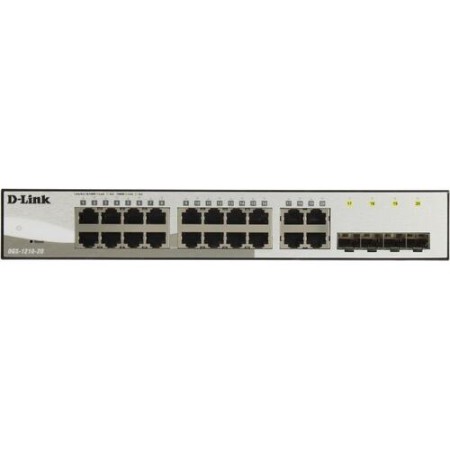 Коммутатор D-Link DGS-1210-20/F2A черный