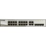 Коммутатор D-Link DGS-1210-20/F2A черный