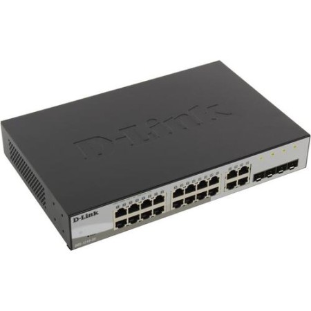 Коммутатор D-Link DGS-1210-20/F2A черный