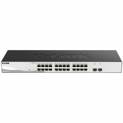 Коммутатор D-Link DGS-1210-26/F3A черный