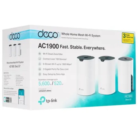 MESH-комплект TP-Link Deco S7 (3-Pack) белый