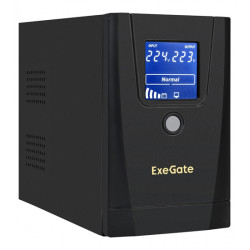 ИБП ExeGate LLB-900.LCD.AVR.1SH.2C13 черный