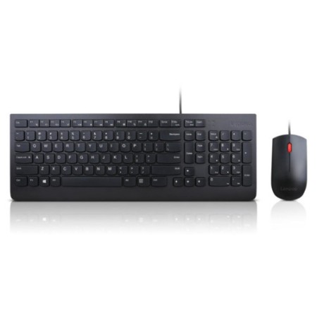 Клавиатура + мышь проводная Lenovo Essential Wired Combo (4X30L79912) черный