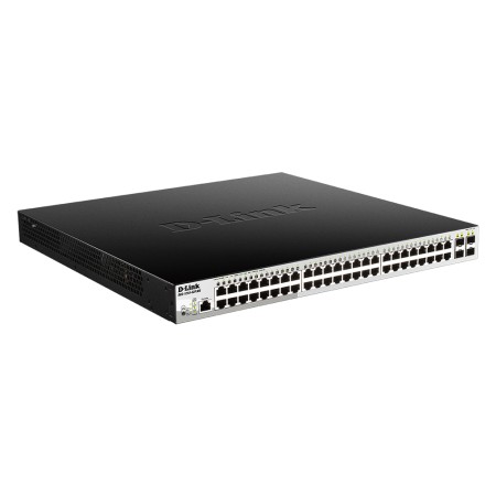 Коммутатор D-Link DGS-1210-52P/ME/B1A черный