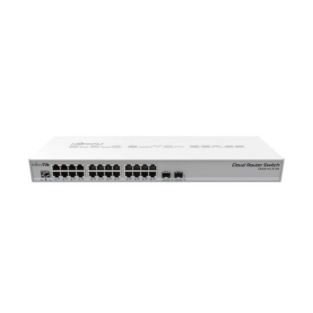 Коммутатор MikroTik CRS326-24G-2S+RM белый