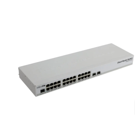 Коммутатор MikroTik CRS326-24G-2S+RM белый