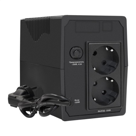 ИБП ExeGate Power Smart ULB-800.LCD.AVR.2SH (EP292776RUS) черный (С АККУМУЛЯТОРОМ)