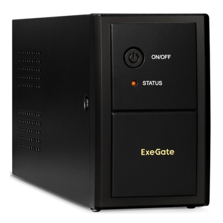 ИБП ExeGate UNB-600.LED.AVR.2SH черный (С АККУМУЛЯТОРОМ)
