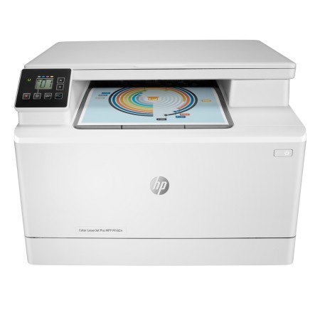 МФУ лазерное HP Color LaserJet Pro MFP M182n (7KW54A) белый (без кабеля USB)