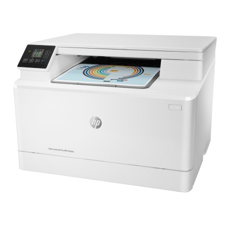 МФУ лазерное HP Color LaserJet Pro MFP M182n (7KW54A) белый (без кабеля USB)