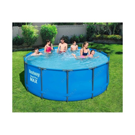 Бассейн каркасный Bestway 15428 (366x366x133 см) синий