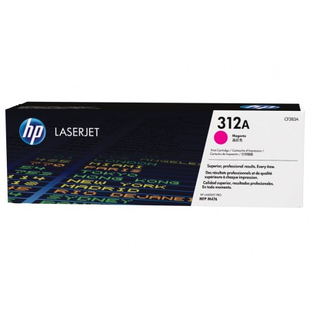 Тонер-картридж лазерный HP 312A (CF383A) пурпурный