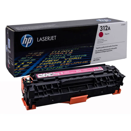 Тонер-картридж лазерный HP 312A (CF383A) пурпурный